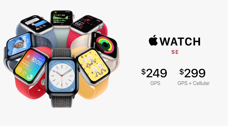 Apple показала новые часы Apple Watch SE