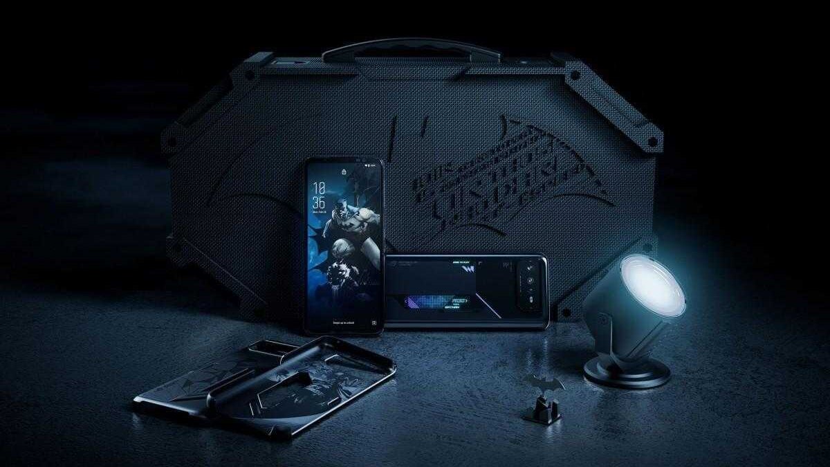 Asus показала ROG Phone 6D для фанатов Бэтмена