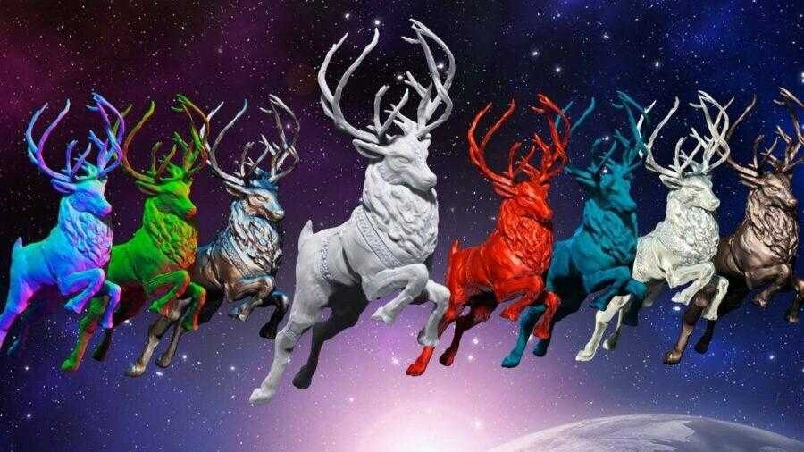 Якутия представила первую в мире NFT коллекцию оленей