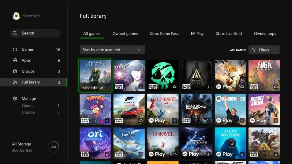 Microsoft: сентябрьское обновление Xbox включает в себя обновление библиотеки