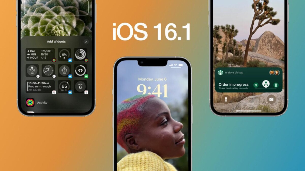 Релиз iOS 16.1 состоится 24 октября