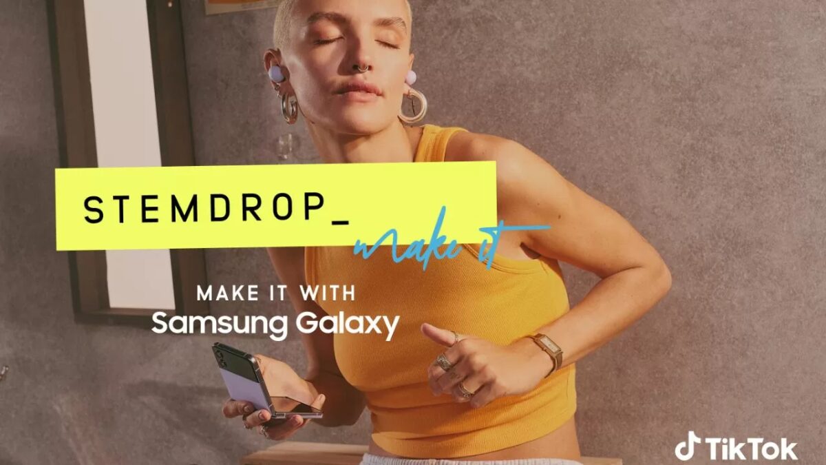 Samsung и TikTok анонсировали новый музыкальный инструмент StemDrop