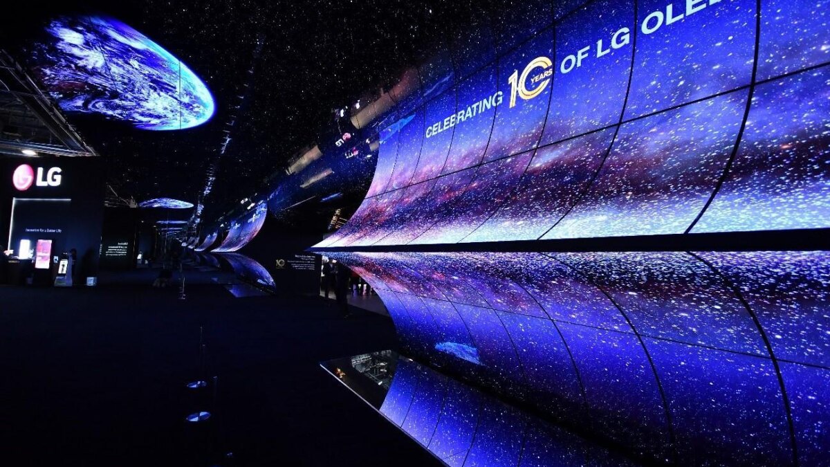 CES 2023: LG представила инсталляцию OLED Horizon