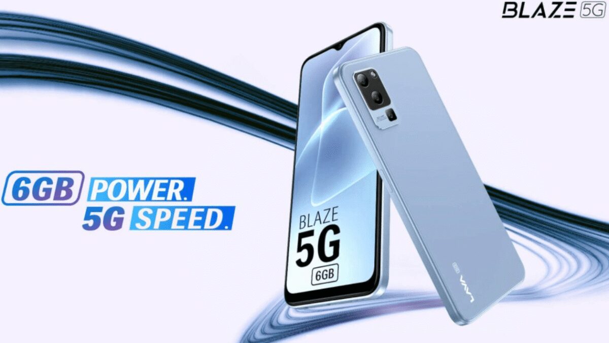 Lava Blaze 5G получит 6 ГБ оперативной памяти