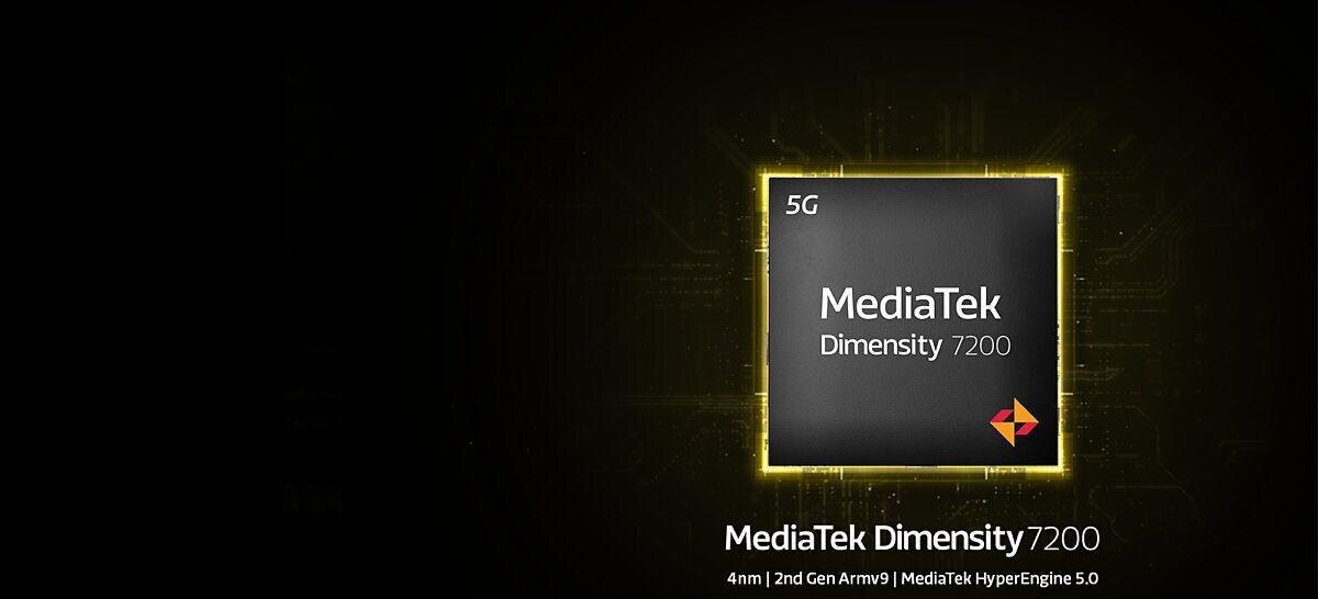 MediaTek анонсировала Dimensity 7200: свой первый 4-нм чипсет среднего уровня