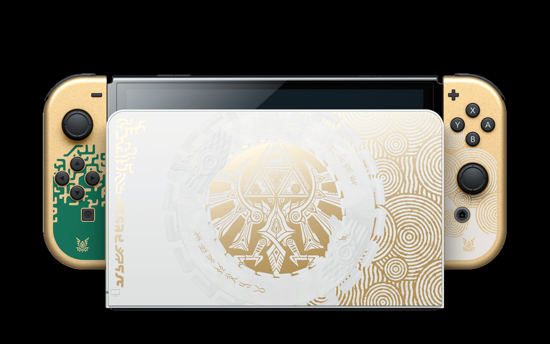 Nintendo анонсировала OLED-консоль Zelda: Tears of the Kingdom Switch 14 tloz tearsofthekingdom console illu 05