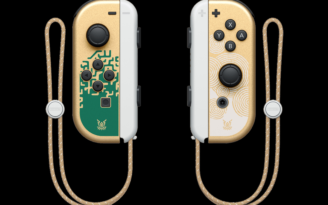 Nintendo анонсировала OLED-консоль Zelda: Tears of the Kingdom Switch 15 tloz tearsofthekingdom joy con front