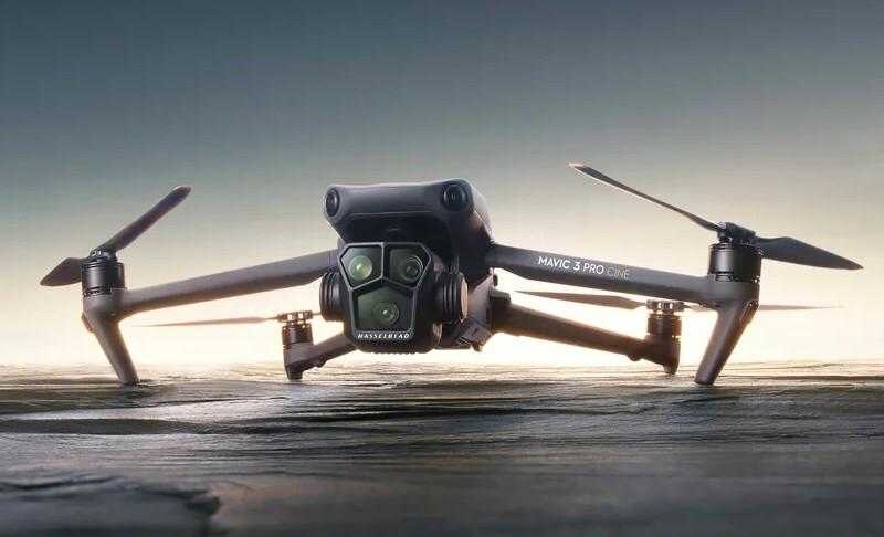 Компания DJI анонсировала новый беспилотник DJI Mavic 3 Pro