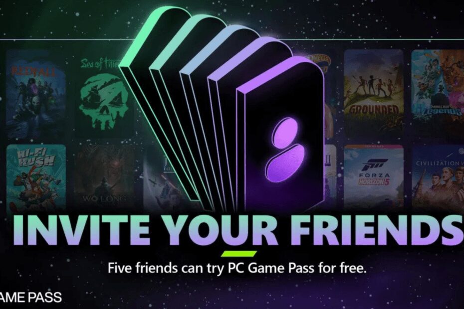 Xbox: как пригласить друзей для участия в программе Game Pass