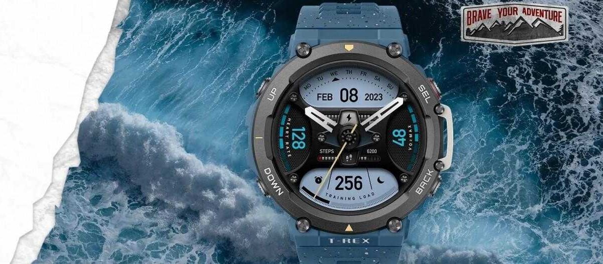 Amazfit отмечает Всемирный день океана выпуском T-Rex 2 Ocean Blue