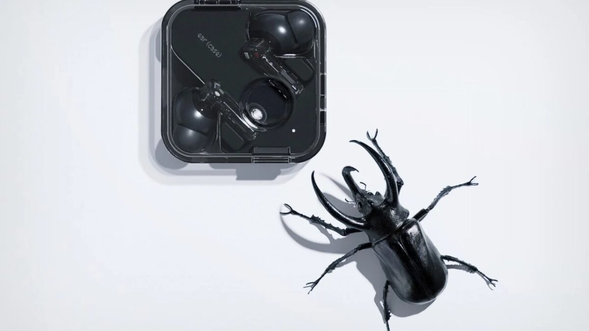 Nothing Ear (2): утечка дизайна в черном цвете