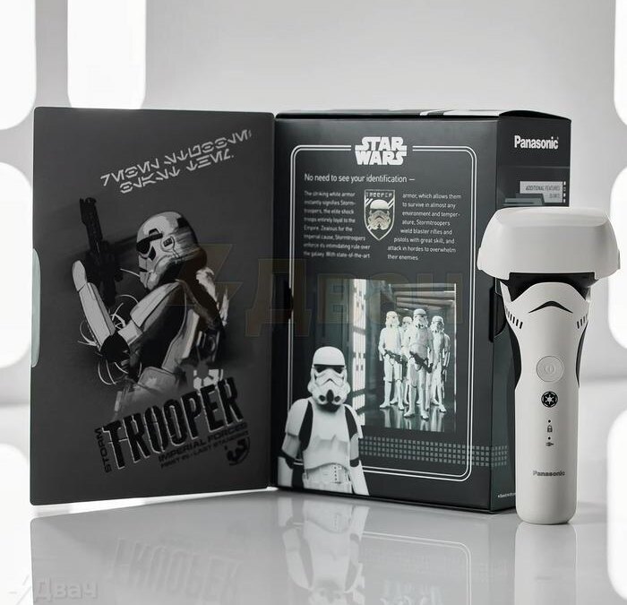 Panasonic выпустили электробритву в виде штурмовика из Star Wars