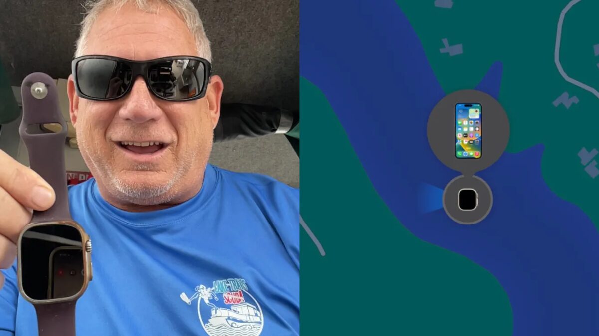 Проверка Apple Watch Ultra на прочность: достали из озера через пару месяцев