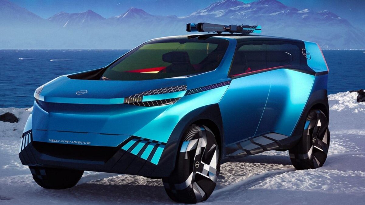 Nissan придумал вездеход будущего Nissan Hyper Adventure