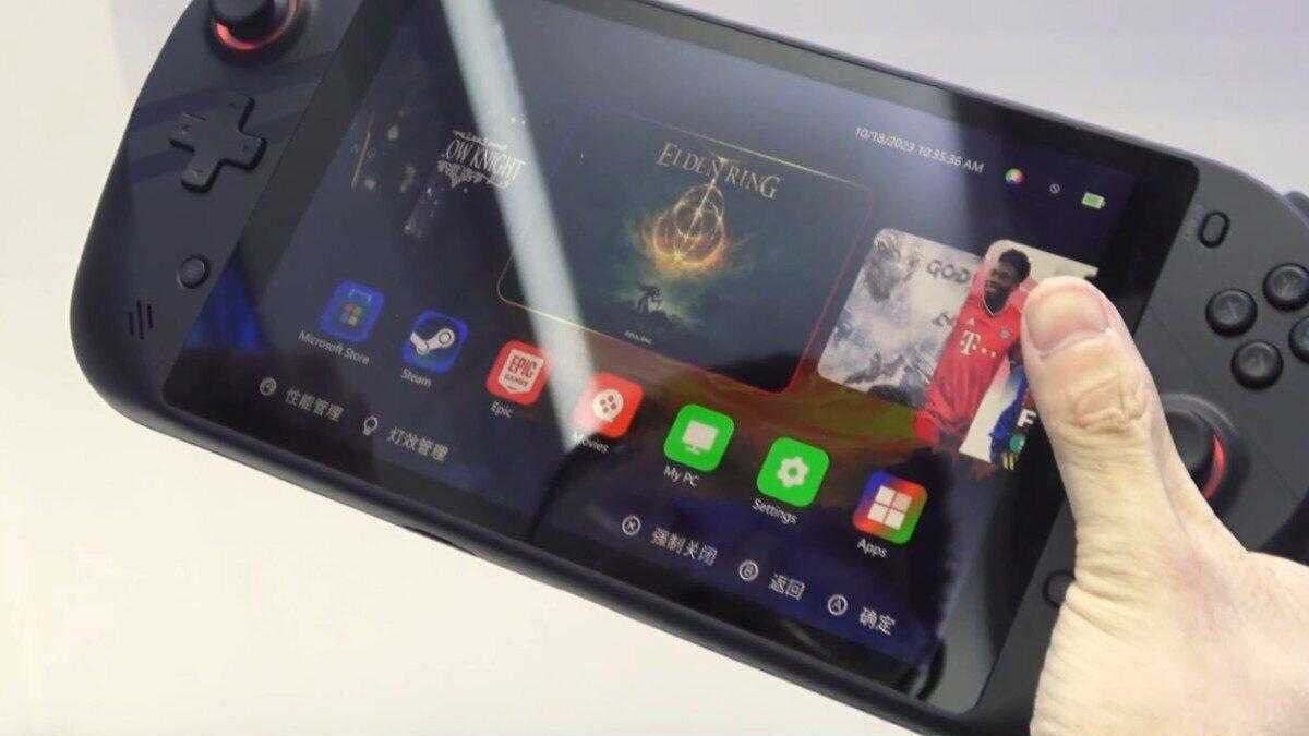 Представлена первая портативная консоль с процессором Intel Meteor Lake