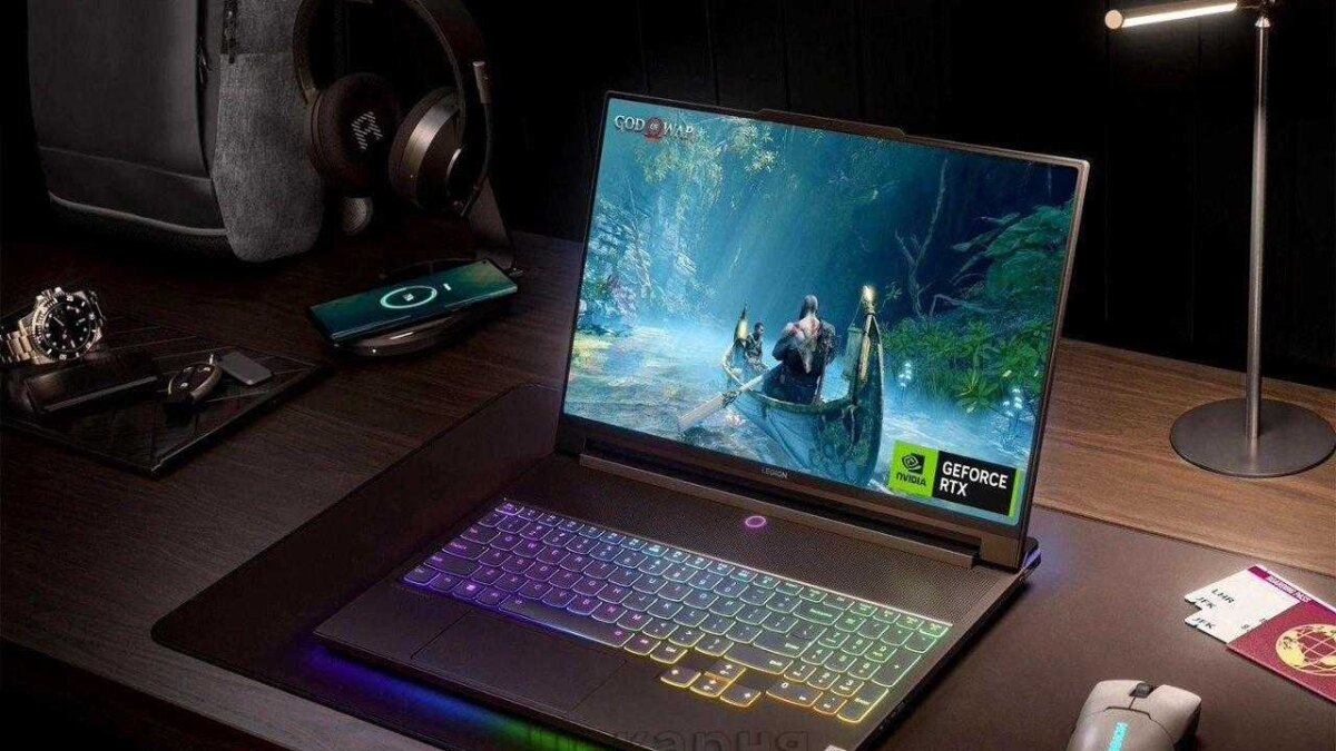 Lenovo представила флагманский игровой ноутбук Legion Y9000K