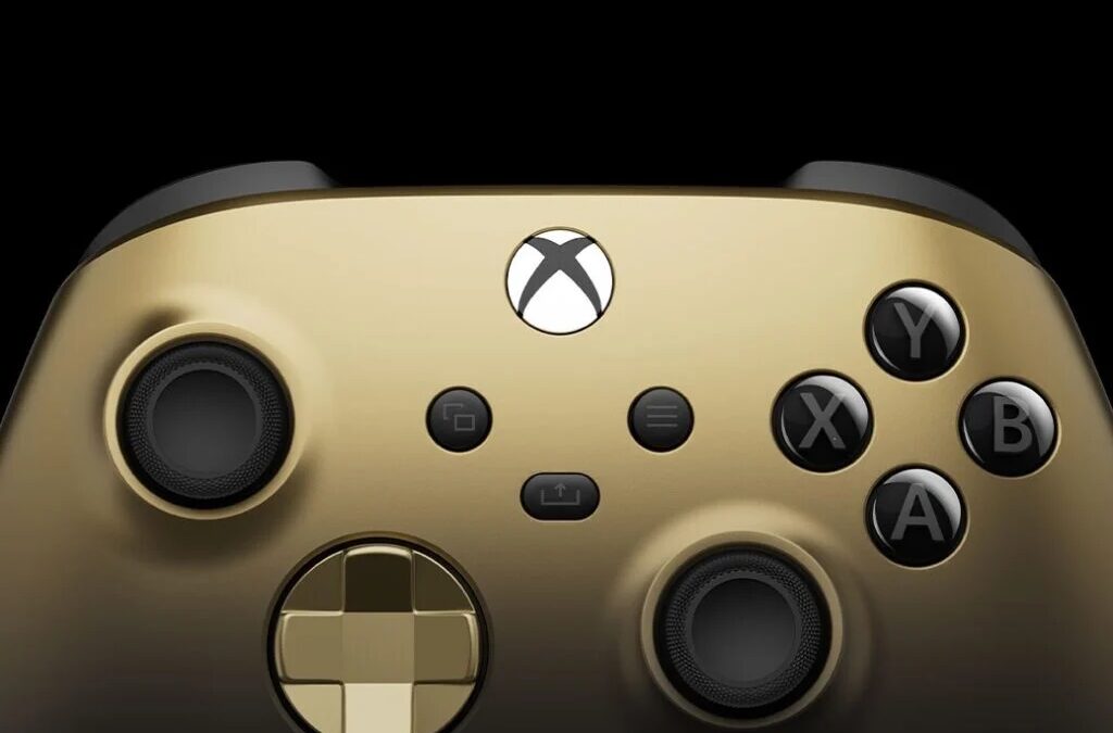 Microsoft представила контроллер Gold Shadow Special Edition Xbox