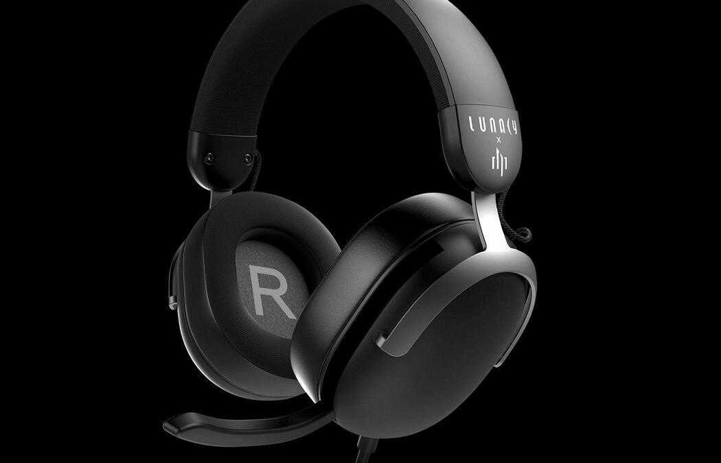 Игровые наушники Lunacy x RnP с микрофоном и амбушюрами