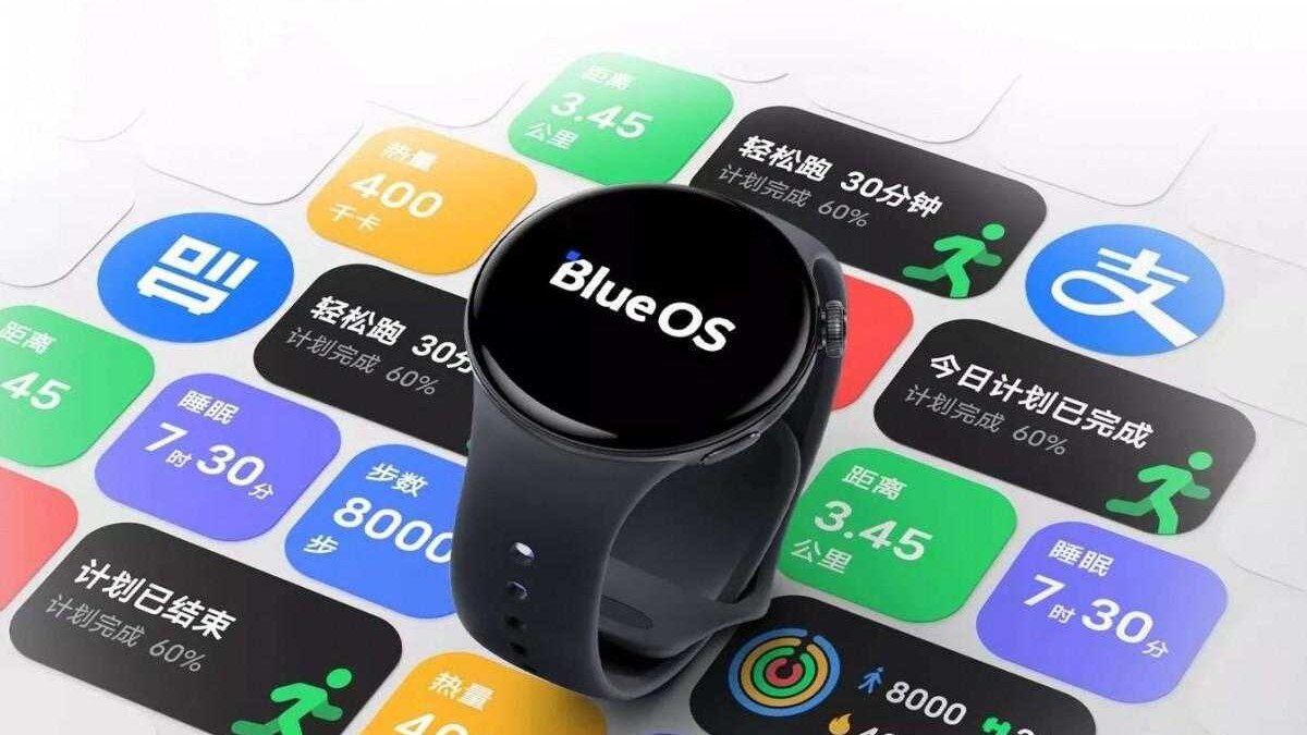 Vivo показала часы Watch 3 с новой операционной системой BlueOS