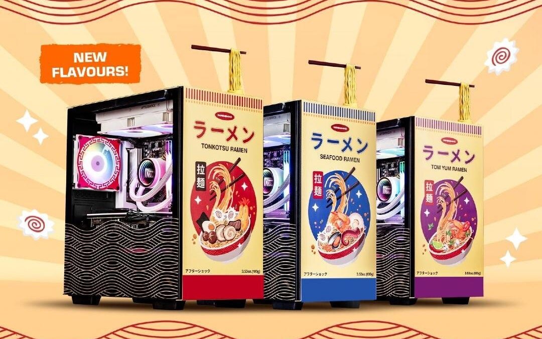 Aftershock представил корпусы ПК в стиле лапши