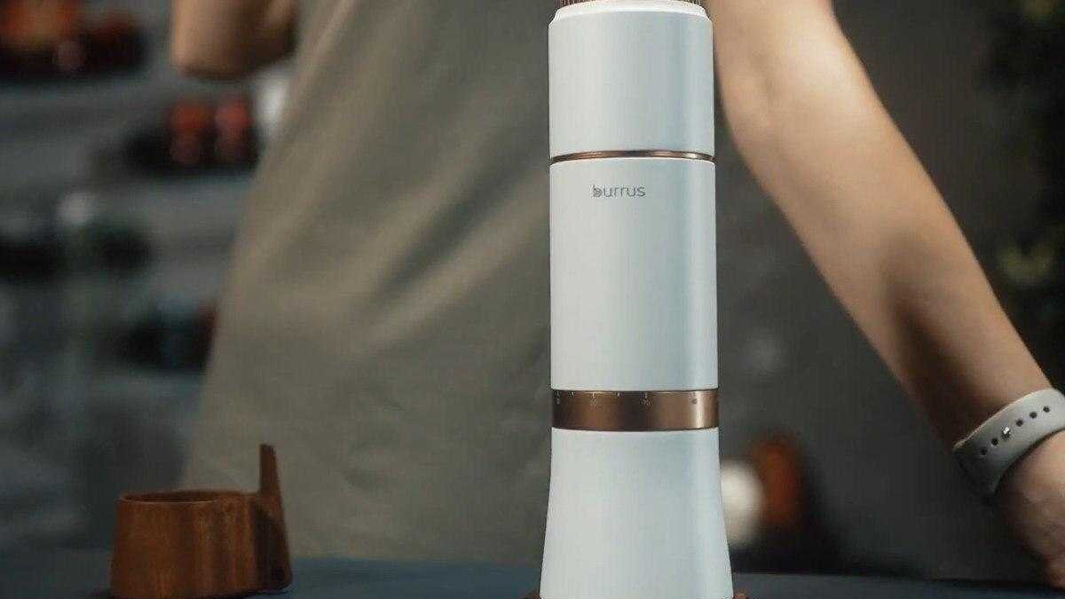 Kickstarter представил умную кофемолку BURRUS