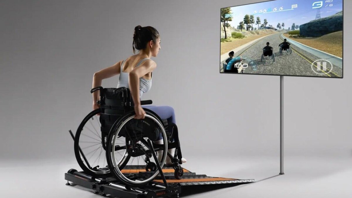 Представлена «беговая дорожка» для пользователей инвалидных колясок