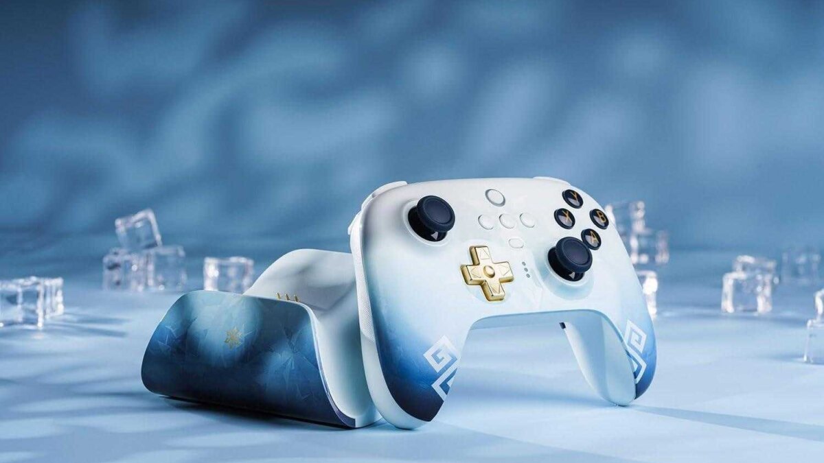 8BitDo представила геймпад для Genshin Impact в стилистике Чун Юнь