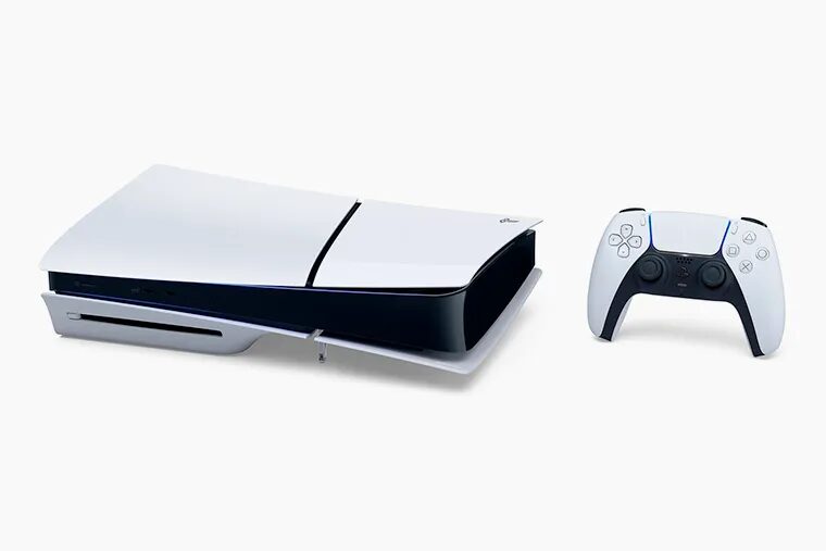 Игровая консоль PlayStation 5 Slim и контроллер DualSense