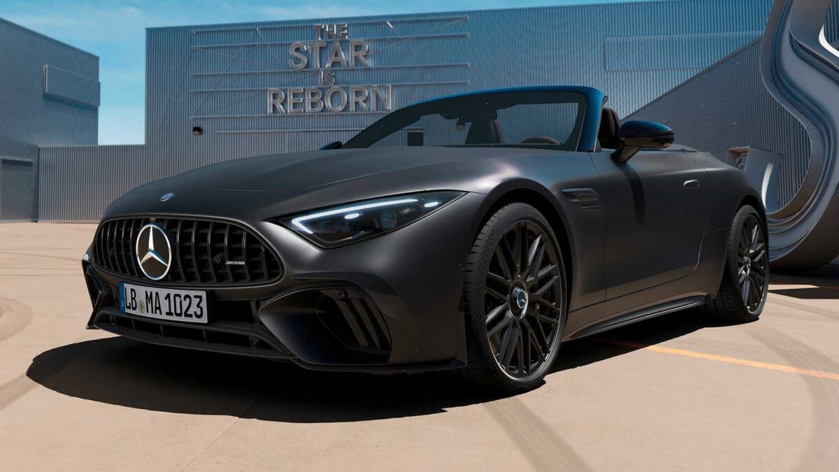 Mercedes презентовала мощный автомобиль SL 63 S E Performance