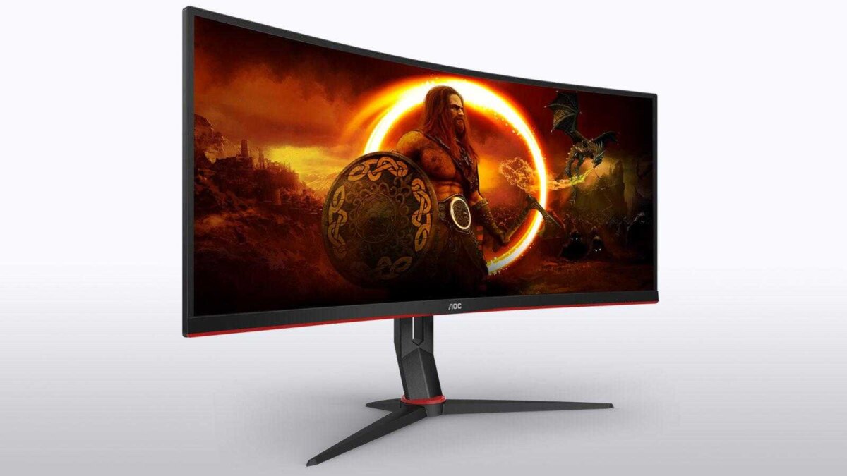 AOC представил изогнутый геймерский монитор — Gaming CU34G2XP