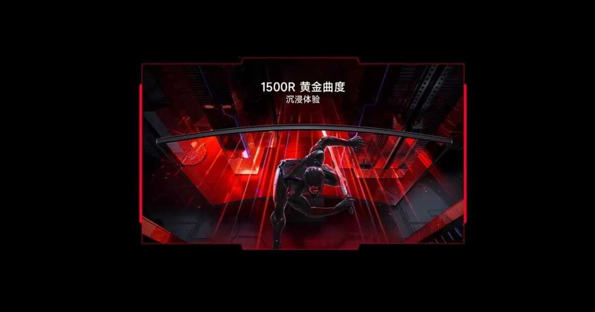 Redmi выпустил новый игровой монитор Redmi G34WQ с WQHD-экраном