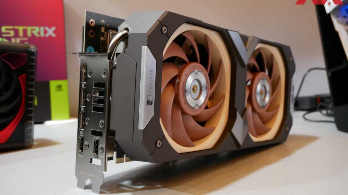 ASUS и Noctua представили кастомную версию видеокарты RTX 4080 SUPER
