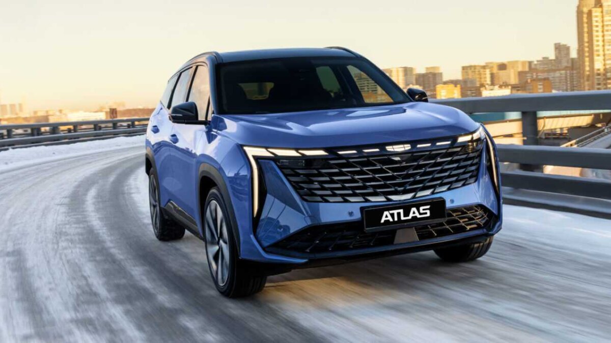 Geely объявил цены на новый кроссовер Atlas для России