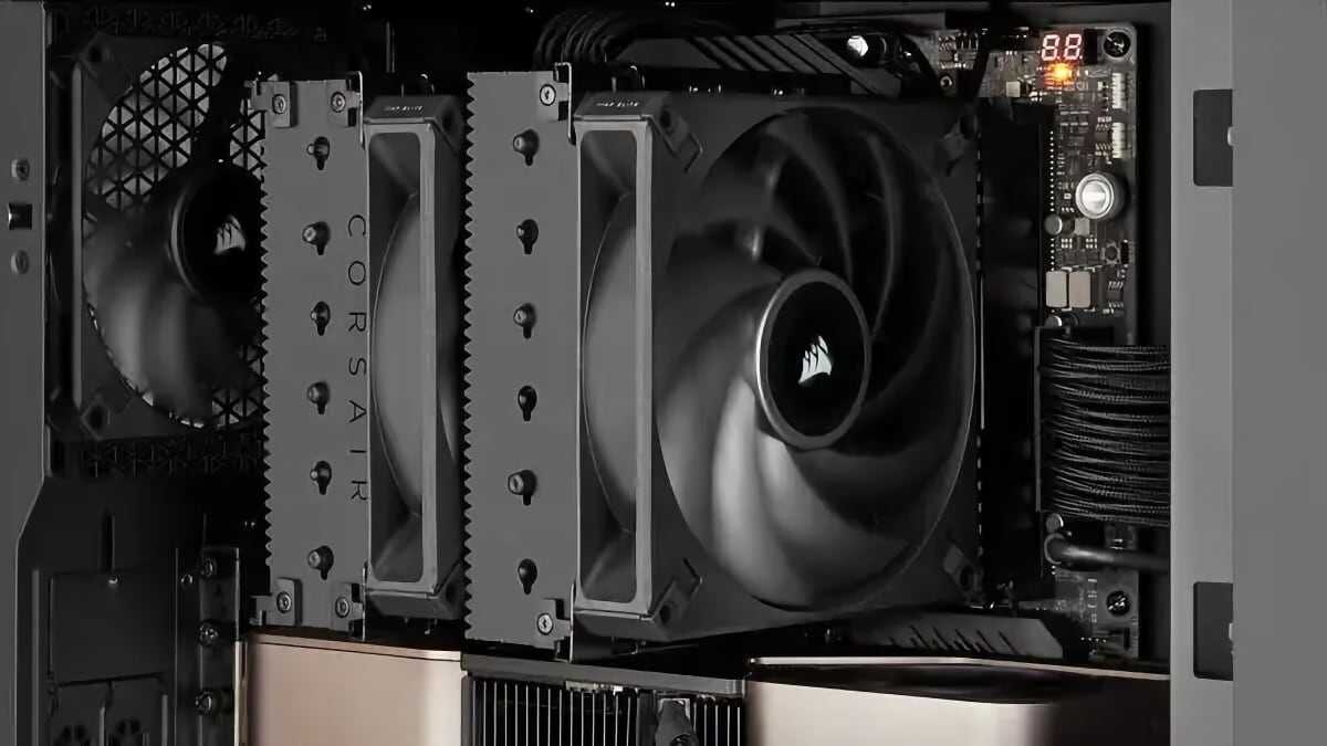 Corsair показал двухвентиляторный воздушный кулер A115 для процессоров