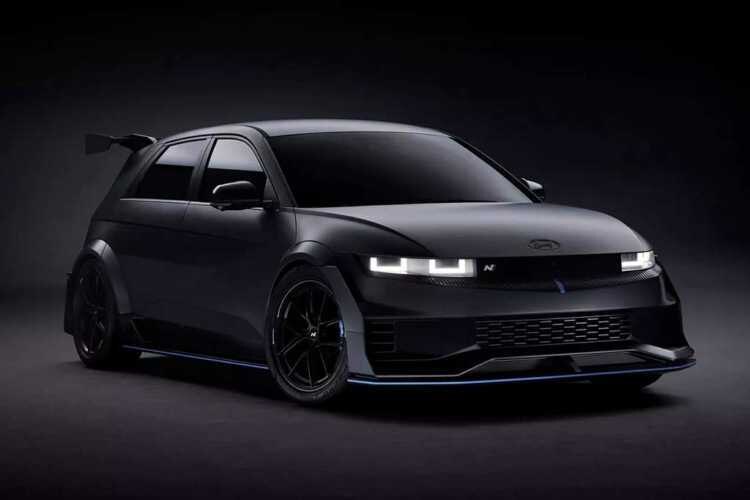 Hyundai показал концепт тюнингованного электрокара NPX1 Concept