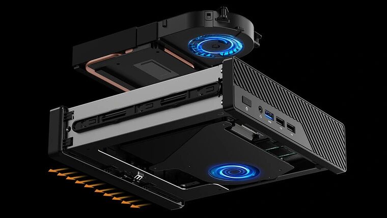 Мини-ПК Minisforum MS-01 с металлическим корпусом интерфейсами и системой охлаждения