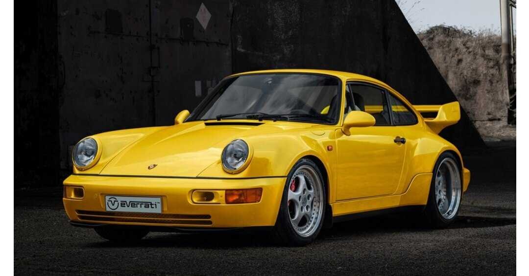 Porsche 911 RSR переделали в электрокар Electric 964 RSR Homage