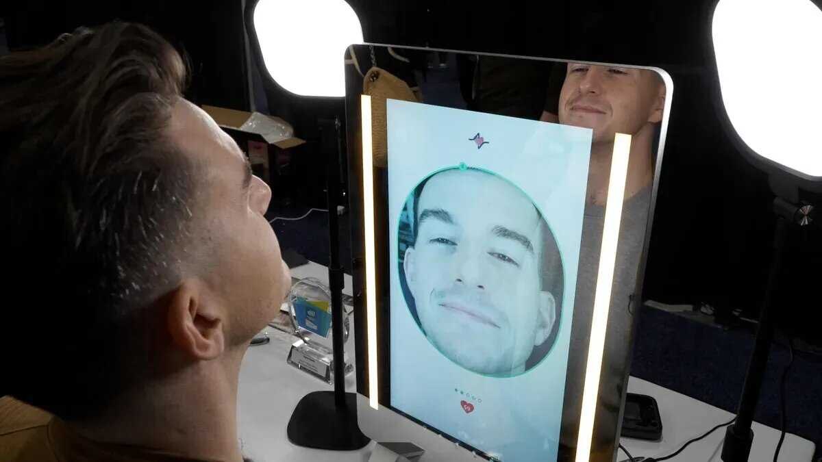 CES 2024: NuraLogix показала умное зеркало - Anura MagicMirror 4 scale 2400