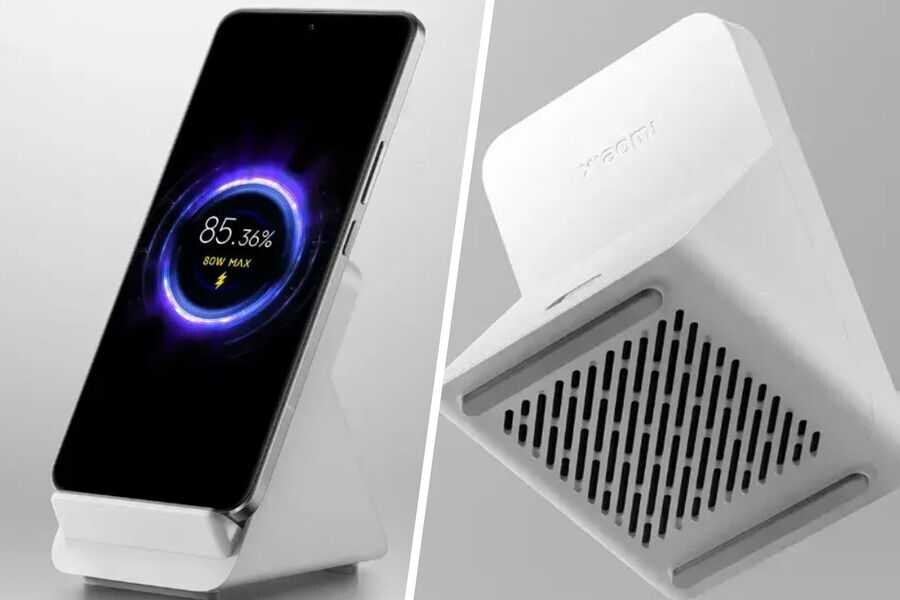 Xiaomi выпустила беспроводную зарядку мощностью 80 Вт с бесшумным кулером