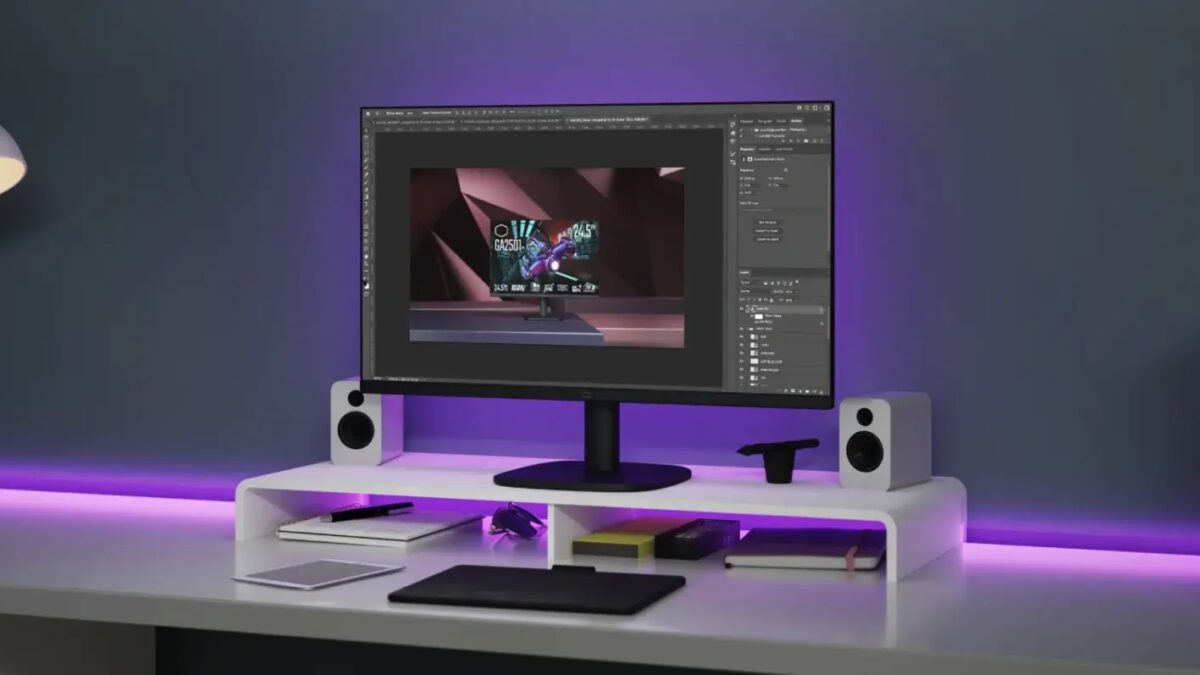 Cooler Master представил бюджетный монитор для игр и учебы – GA2501