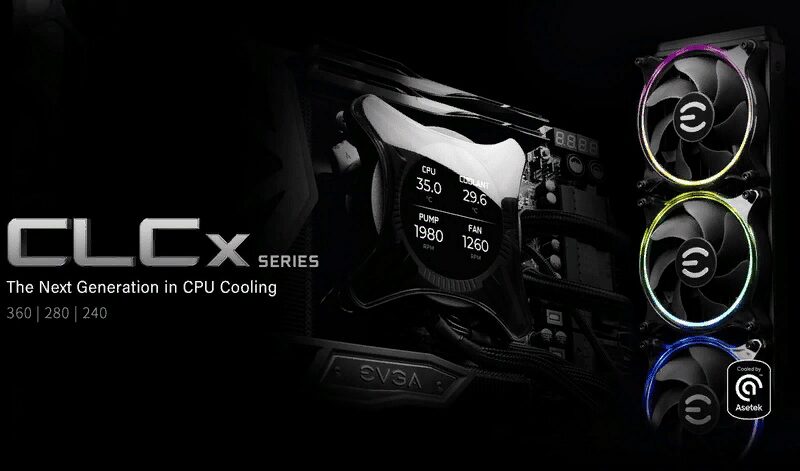 Компания EVGA выпустила обновлённые СЖО CLCx
