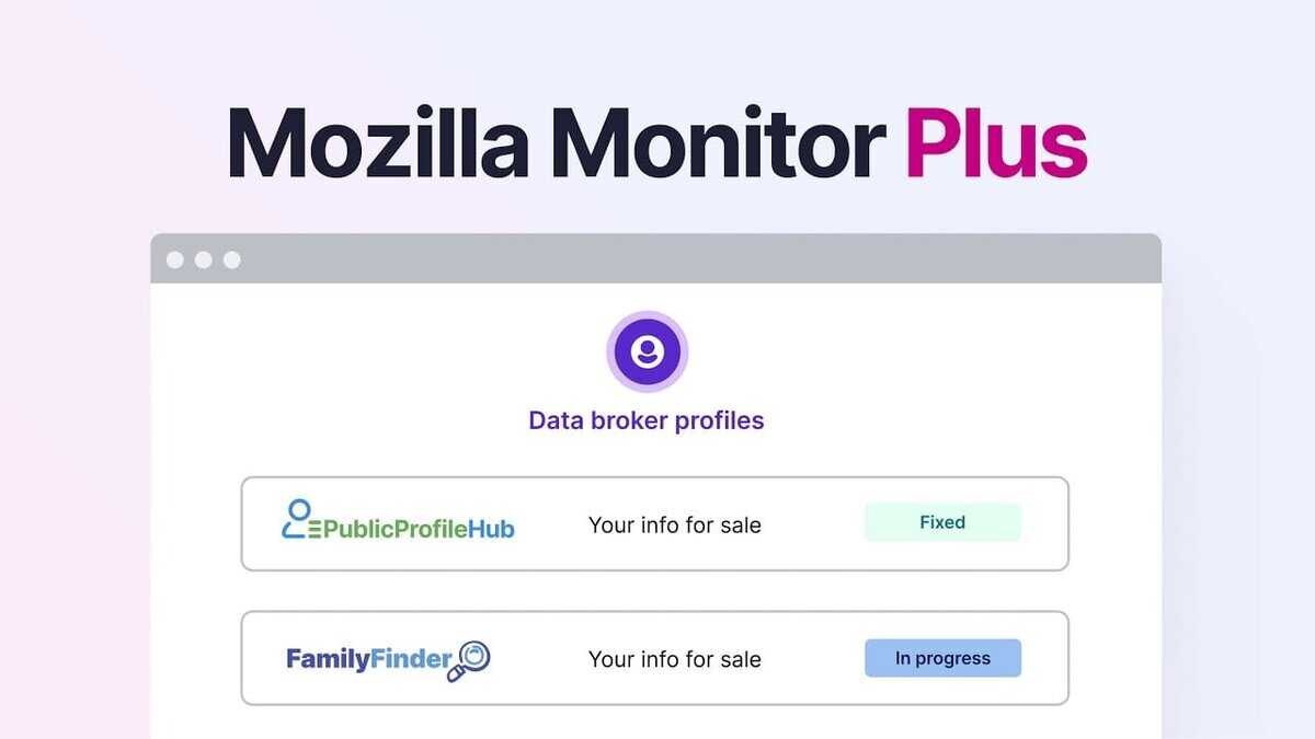 Mozilla запустил платный сервис для защиты личных данных – Monitor Plus