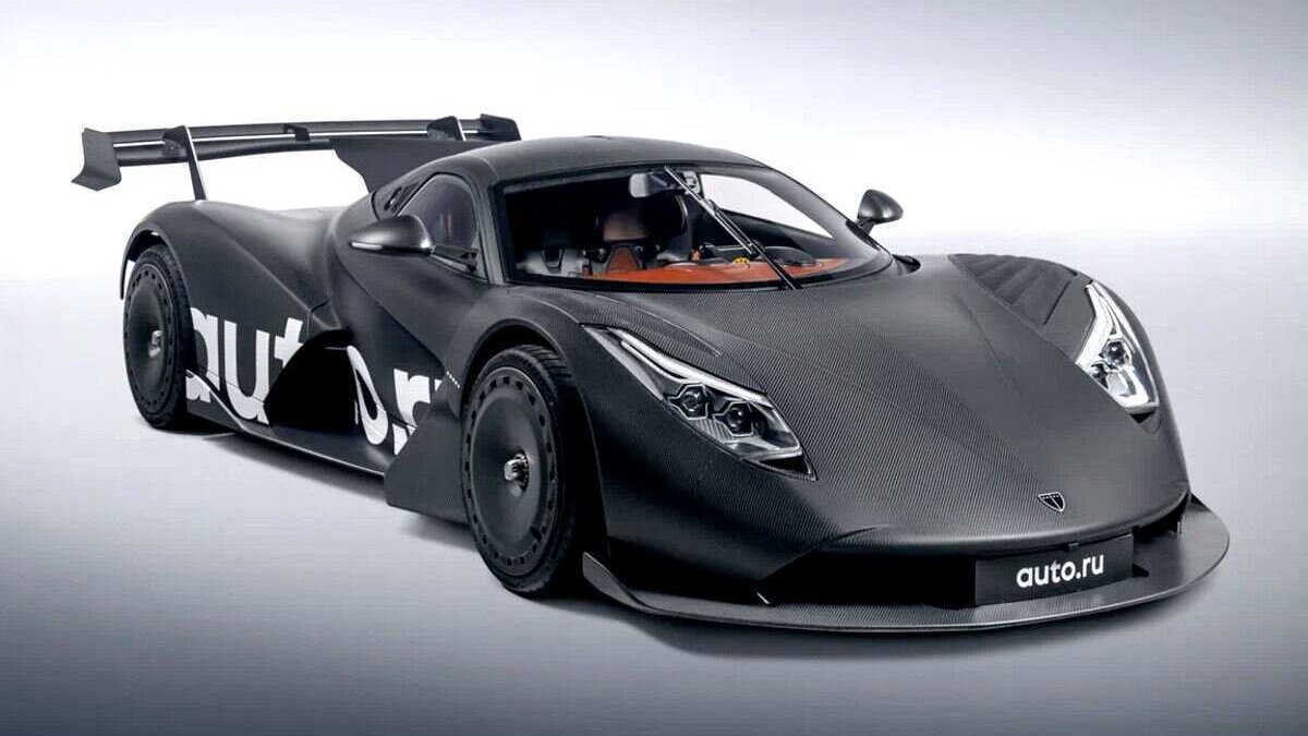 Рассекречен новый дизайн российского суперкара «Росса»