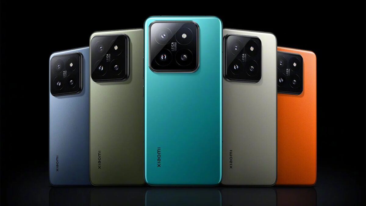 Представлена ограниченная серия Xiaomi 14 в цветах фирменного электрокара SU7