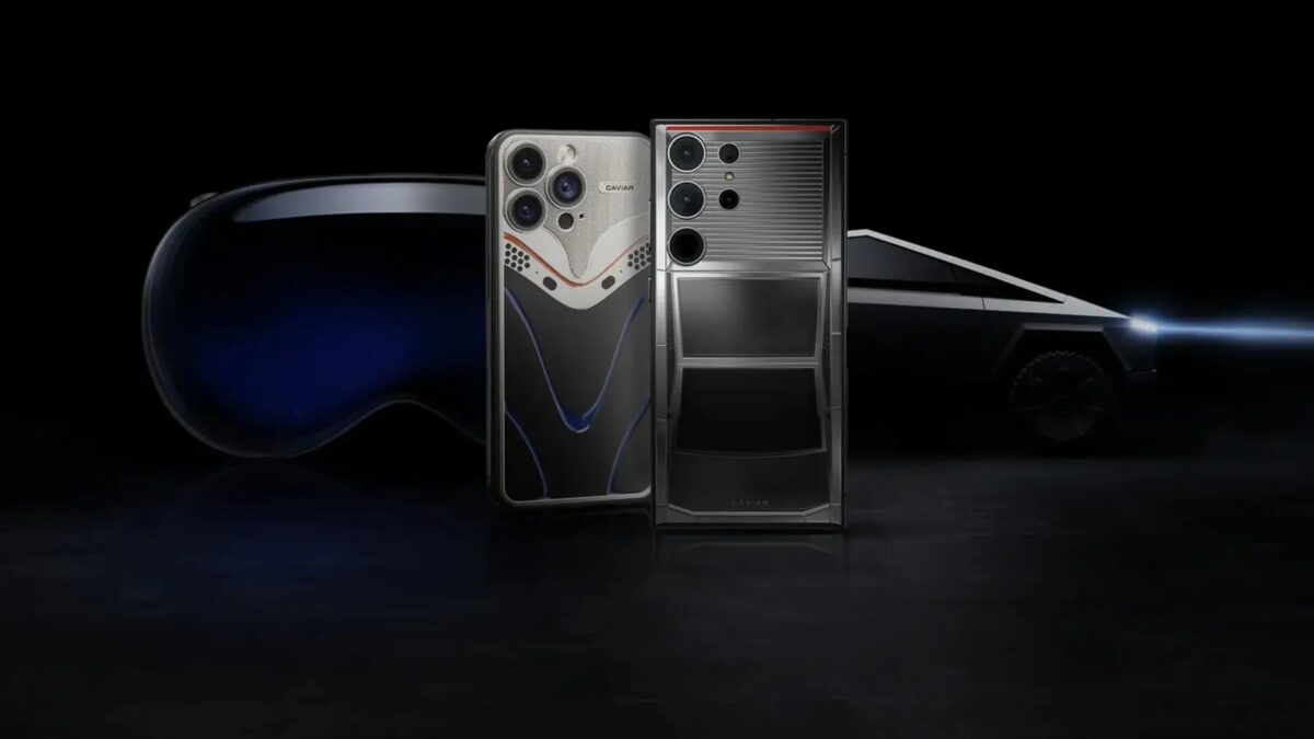 Caviar выпустил iPhone 15 Pro и Galaxy S24 Ultra в стиле Cybertruck и Vision Pro