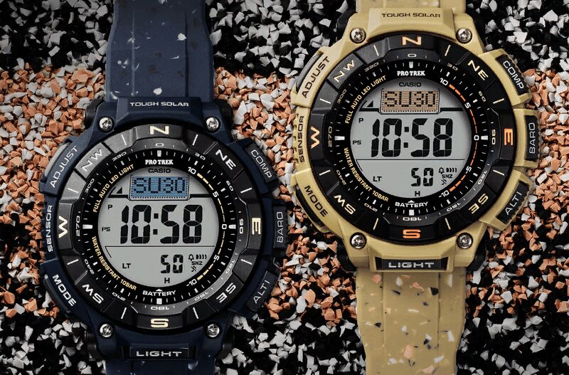 Компания Casio представила новые часы PRO TREK PRG-340SC для альпинистов