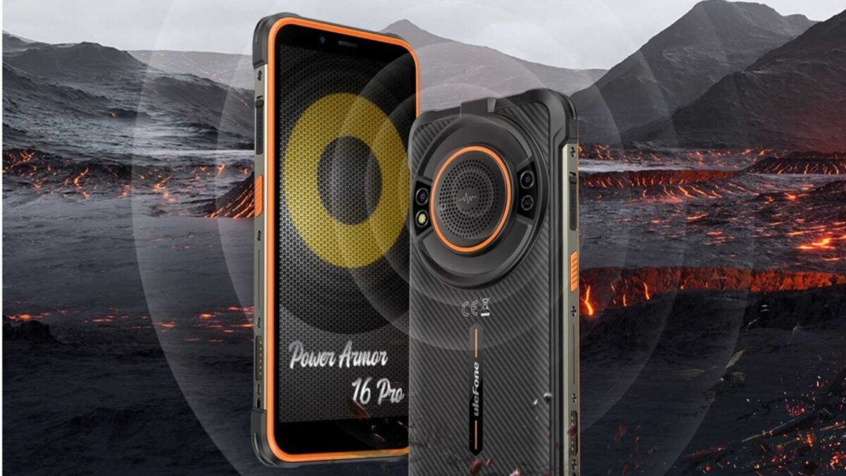 Ulefone показал защищенный смартфон с АКБ на 9600 мАч – Power Armor 16S