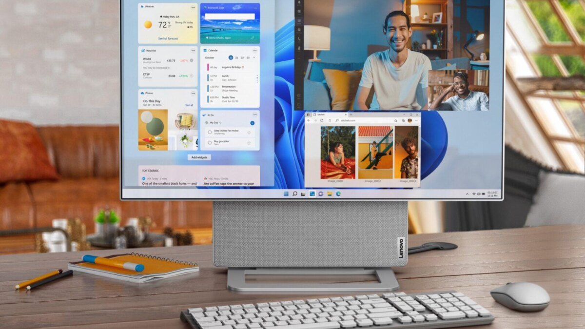 Lenovo представил моноблочный компьютер Yoga 7 (2024) AIO