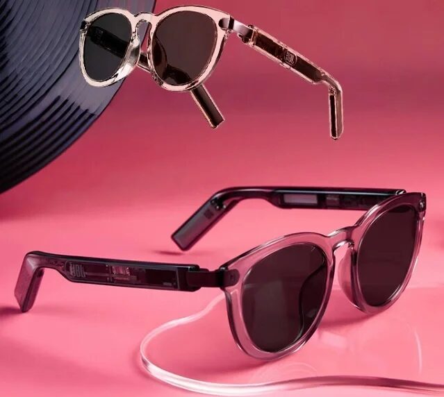 JBL показал очки Yinyue Fan со встроенными Bluetooth-наушниками