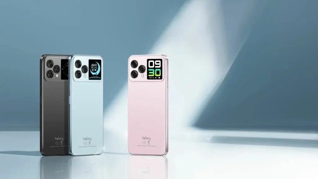 Cubot выпустил женский смартфон с двумя дисплеями и ярким дизайном — Hafury V1